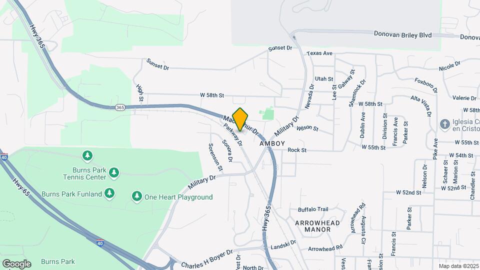 3021 Parkway Dr Map and Location Details