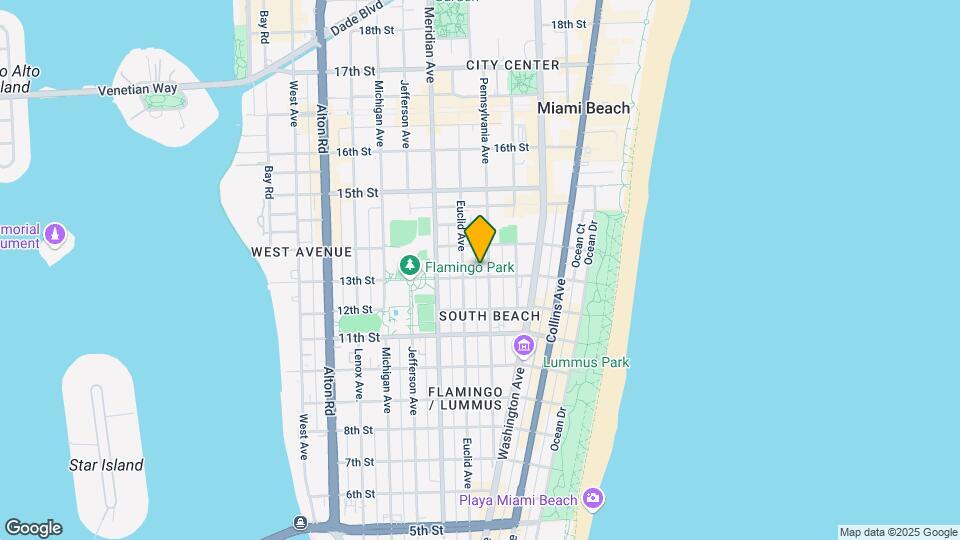 1300 Pennsylvania Ave, Unit 104 Map and Location Details