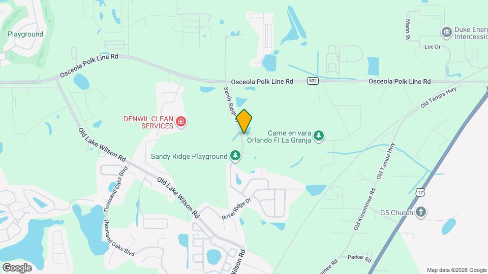 576 Sandy Ridge Dr Map and Location Details