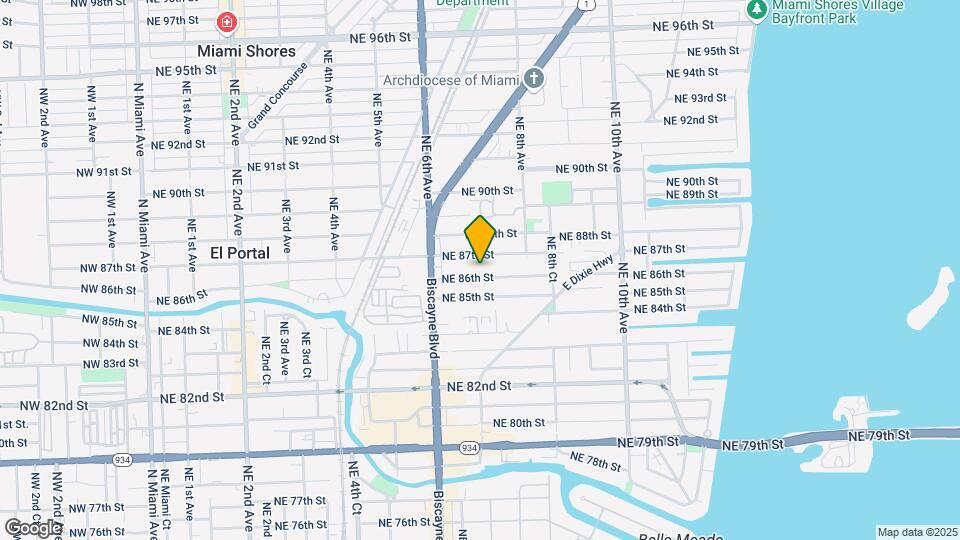 699 NE 86th St Mapa y Detalles de la Ubicación