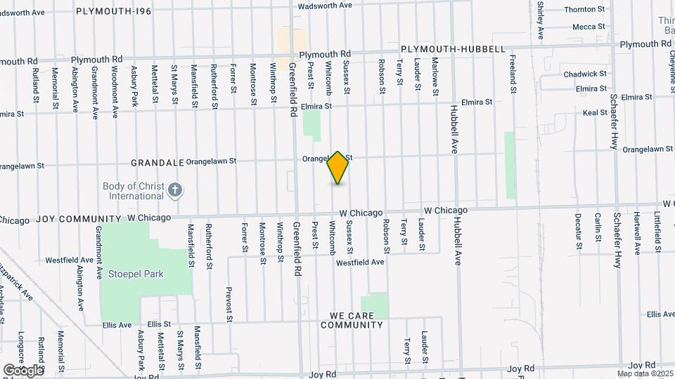 9566 Whitcomb Map and Location Details