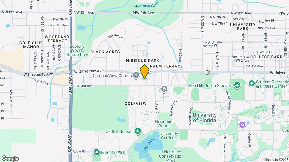 108 SW 26th St Map and Location Details