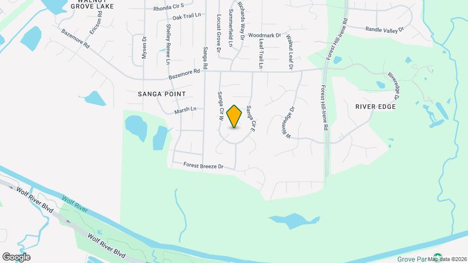 594 Featherwind Cove N Map and Location Details