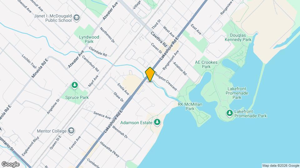 957 Beechwood Ave Map and Location Details