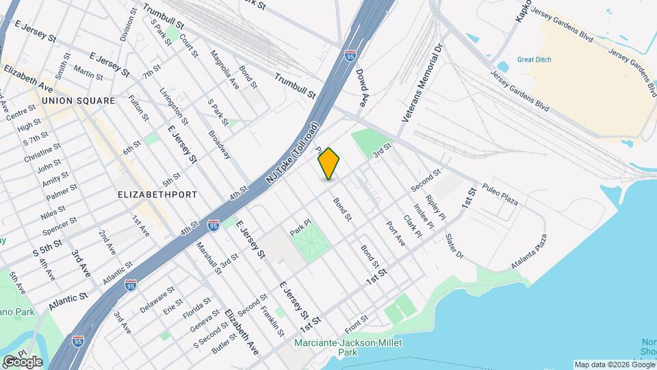 216 3rd St, Unit 3B Map and Location Details