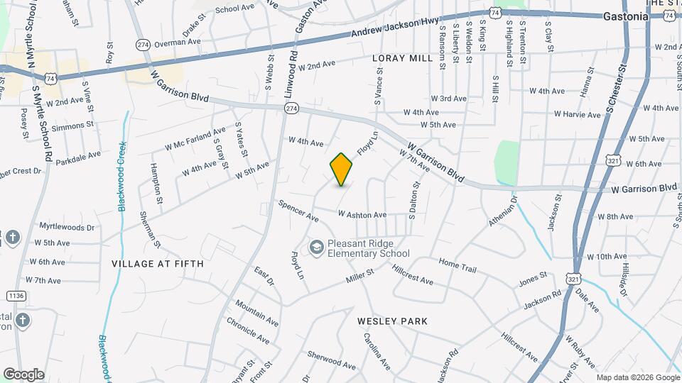 835 Millon St Mapa y Detalles de la Ubicación