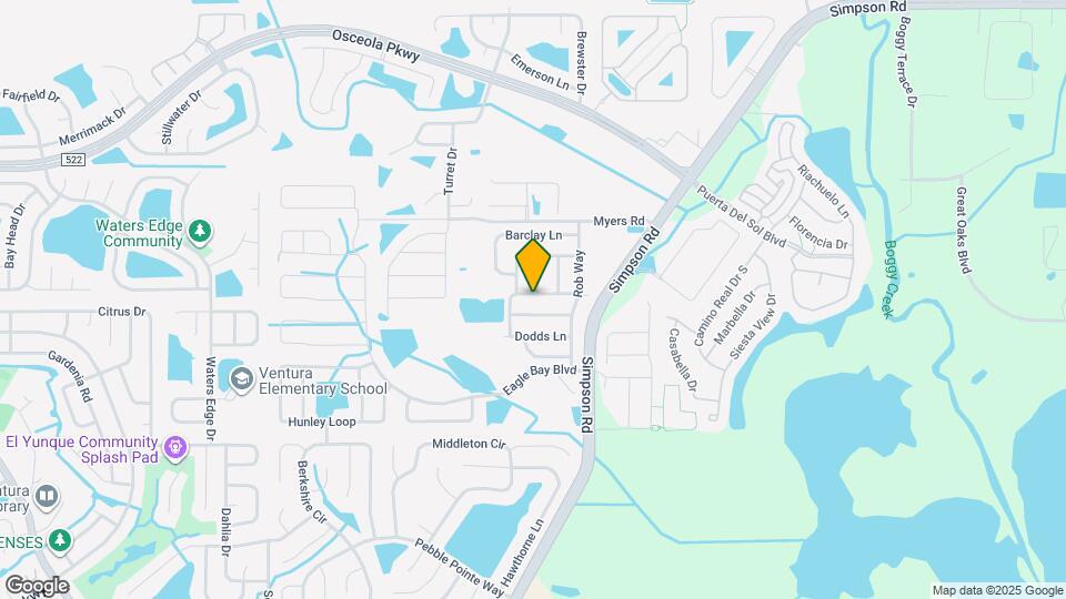 2716 Randal Way Map and Location Details