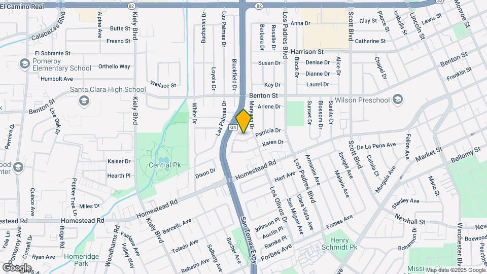 2405 Patricia Dr Map and Location Details