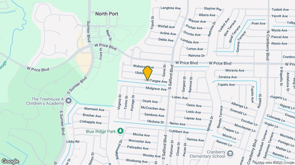 4333 Targee Ave Map and Location Details