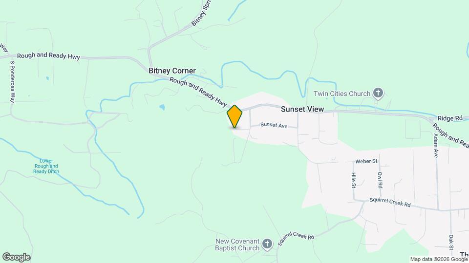 12381 Sunset Ave Map and Location Details