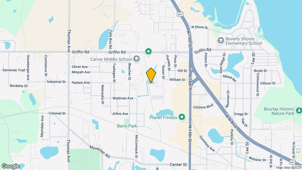 1717 Birchwood Cir Map and Location Details