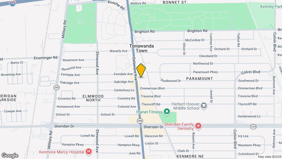 Ken-Ton Presbyterian Village Map and Location Details