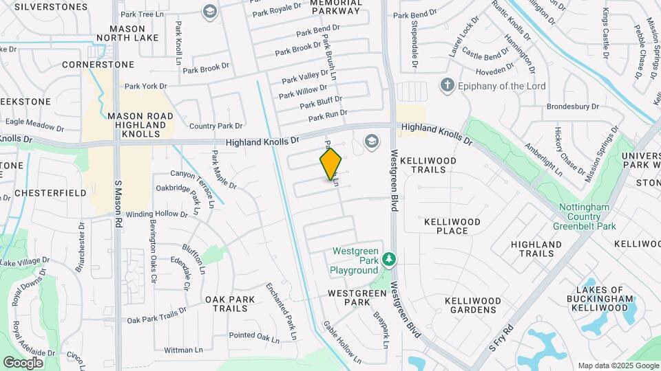 21406 Park Post Ln Map and Location Details