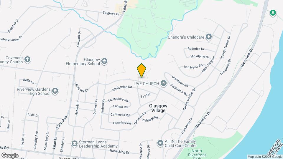 323 Shepley Dr Map and Location Details