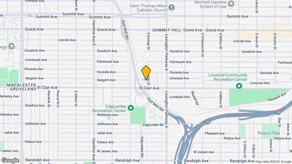 1161 Saint Clair Ave Mapa y Detalles de la Ubicación