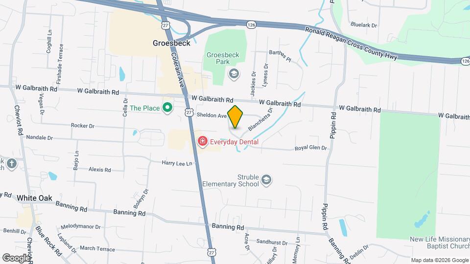 2922 Royal Glen Dr Map and Location Details