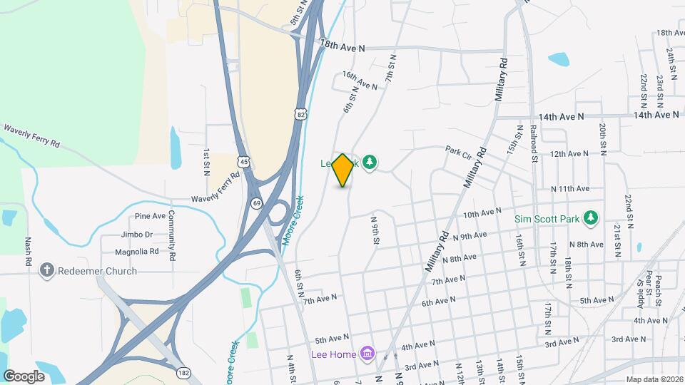 1115 7th St N Mapa y Detalles de la Ubicación