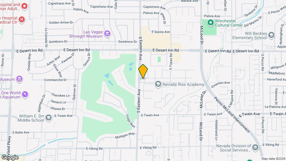 3495 Villa Hermosa Dr Map and Location Details