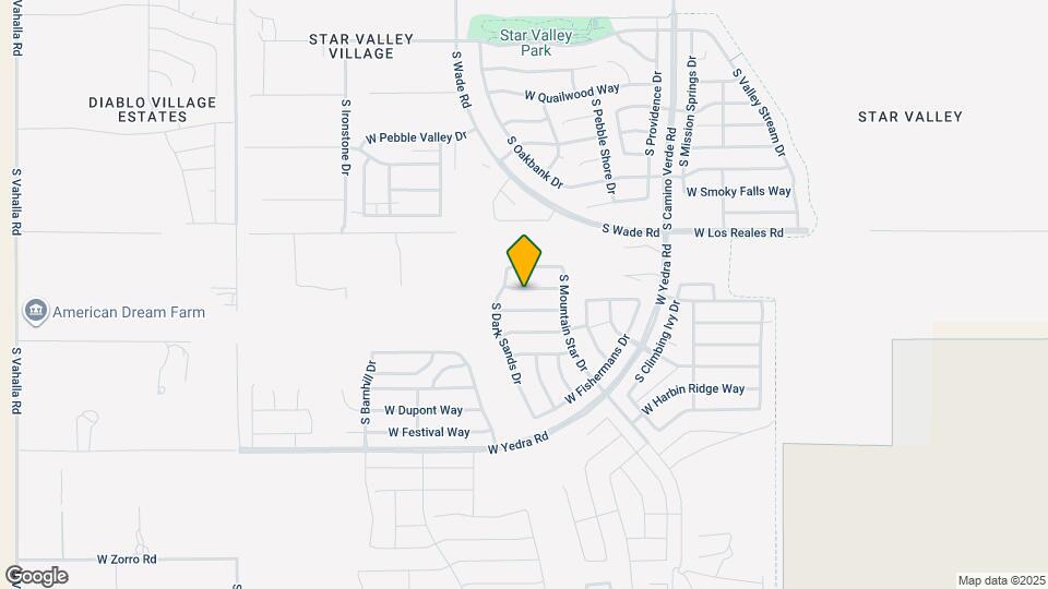 6875 W Red Snapper Way Map and Location Details