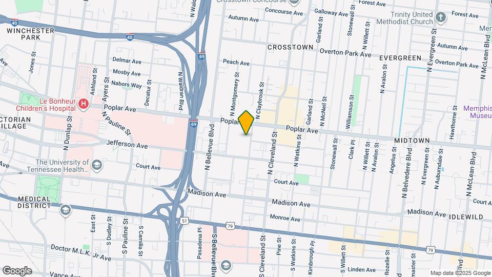 139 N Claybrook St Map and Location Details