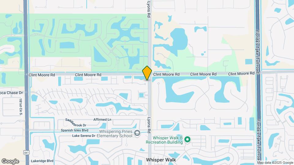 9025 Long Lake Palm Dr Map and Location Details