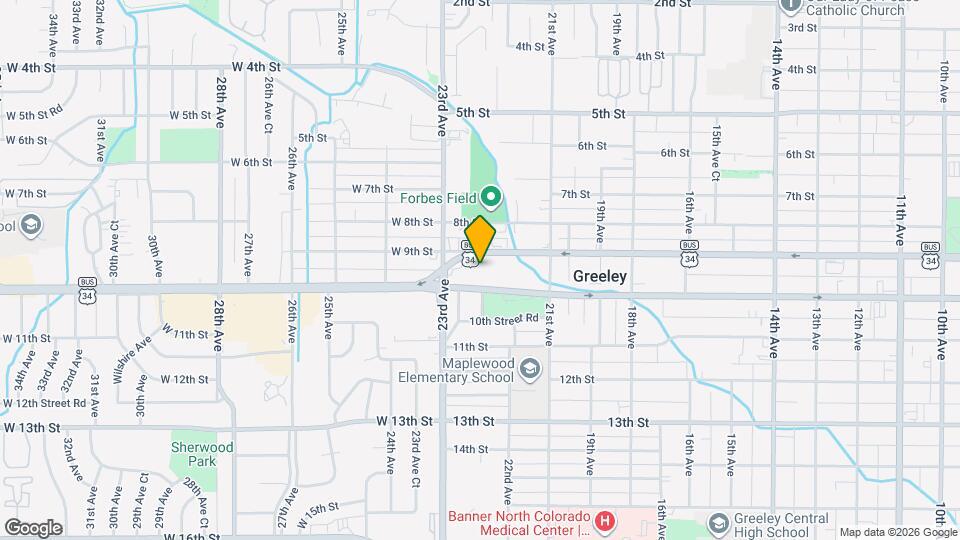2204 9th St Map and Location Details