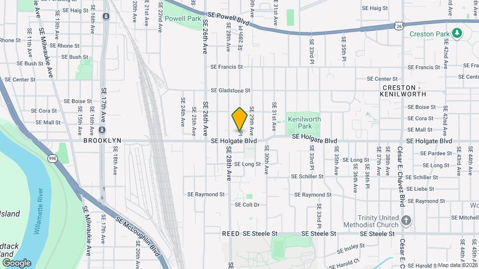 4465 SE 28th Pl Map and Location Details