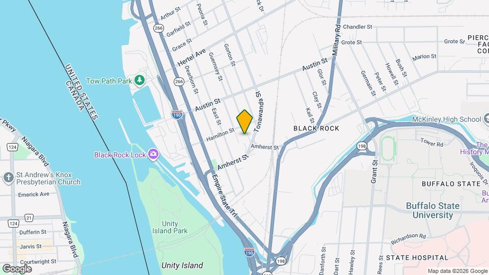 84 Thompson St Mapa y Detalles de la Ubicación
