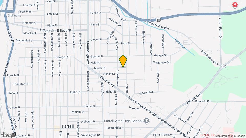 1176 March St Map and Location Details