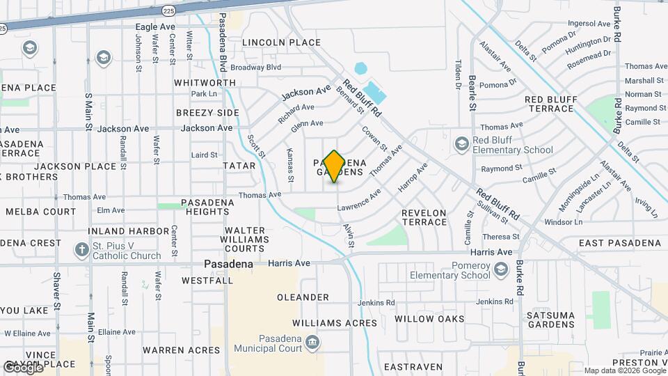 710 Alvin St Map and Location Details