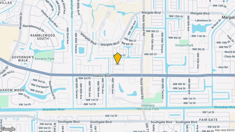 7600 NW 5th Ct, Unit 103 Map and Location Details