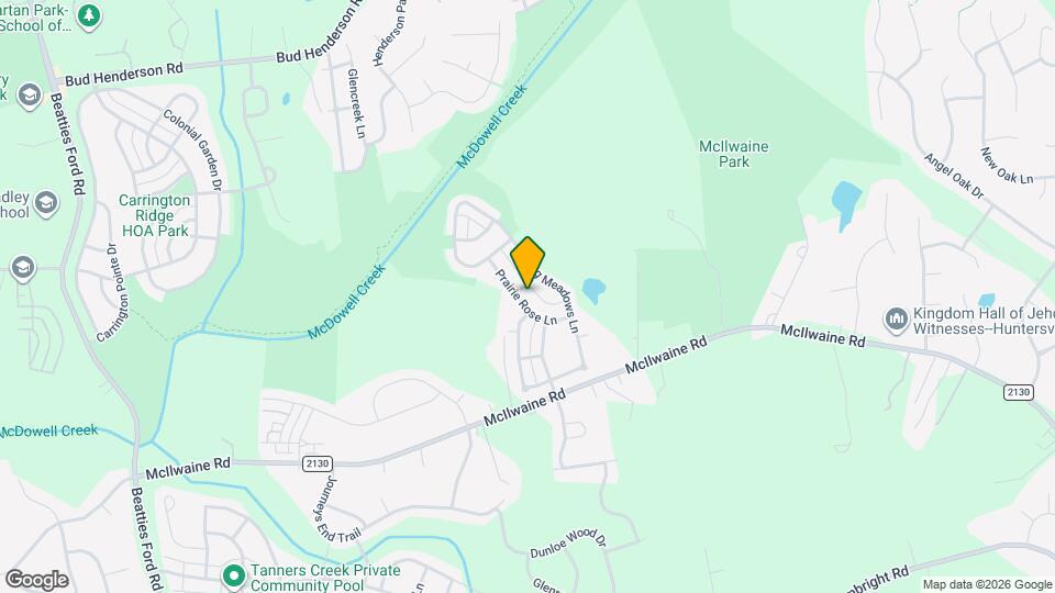 7609 Prairie Rose Ln Map and Location Details