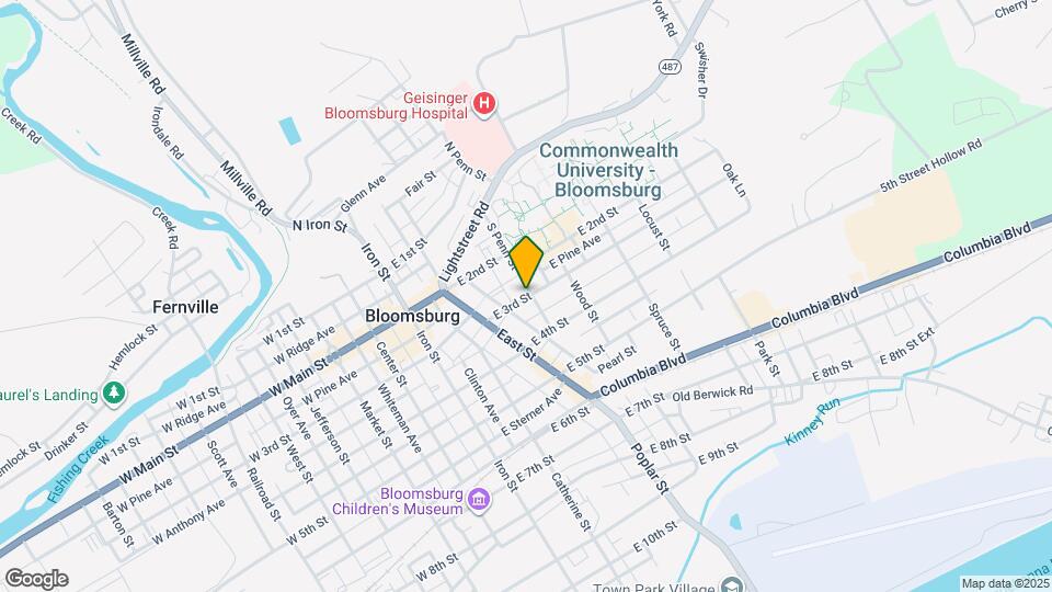 379 E 3rd St Map and Location Details