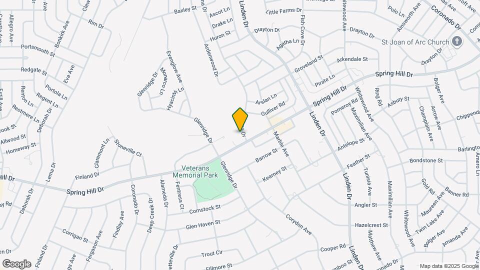 4190 Lema Dr Map and Location Details