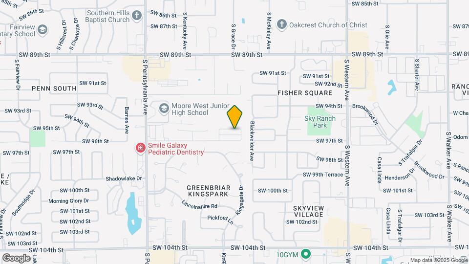 1306 SW 95th St Map and Location Details