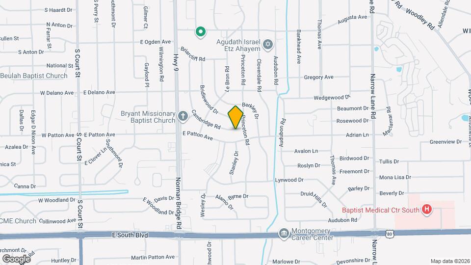 3756 Cambridge Rd Map and Location Details