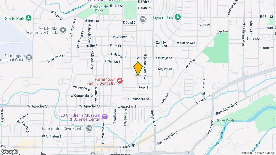 780 N Monterey Ave Map and Location Details