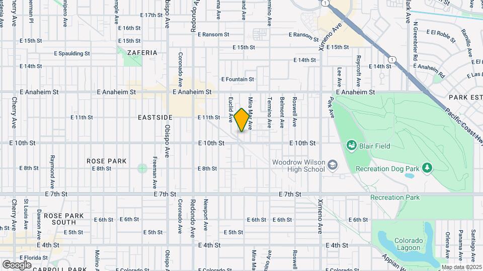 1024 Grand Ave Map and Location Details