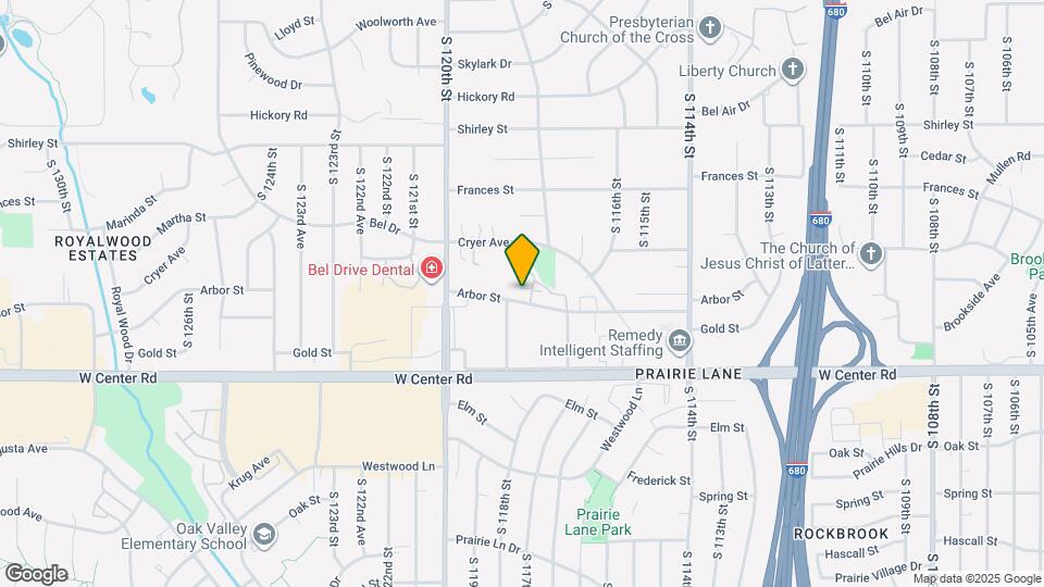 11812 Arbor St Map and Location Details