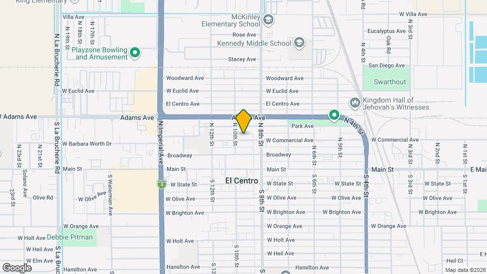 860 W Commercial Ave Map and Location Details