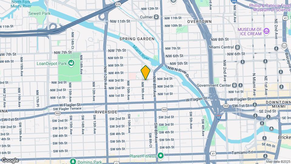 858-866 NW 3rd St Map and Location Details