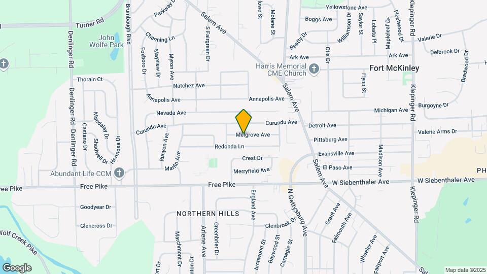 4196 Melgrove Ave Map and Location Details