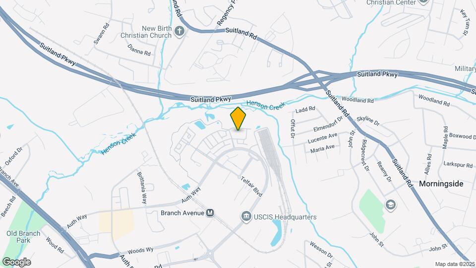 5611 Hartfield Ave Map and Location Details