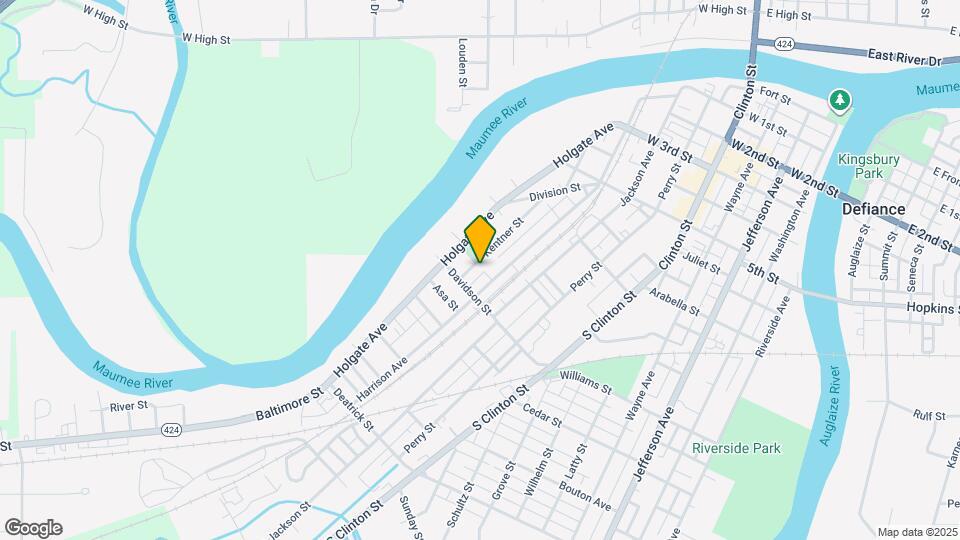 829 Kentner St, Unit Upper Map and Location Details