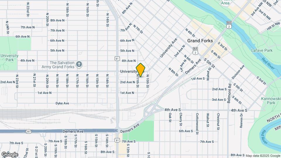 1020 2nd Ave N Map and Location Details