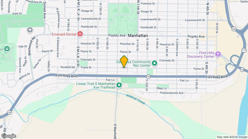 1211 Yuma St Map and Location Details