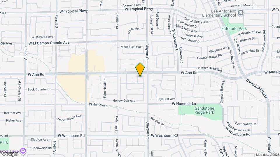 5532 Great Divide St Map and Location Details