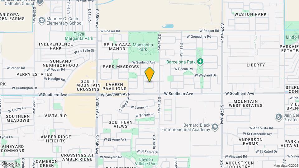 3131 W Jessica Ln Map and Location Details