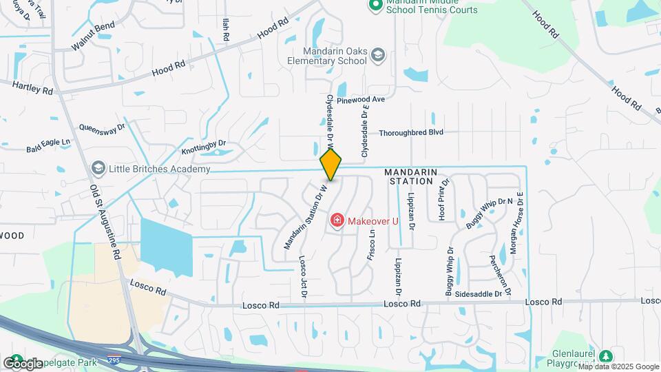 10855 Mandarin Station Dr W Map and Location Details