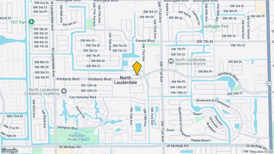 7421 Kimberly Blvd-Unit -102c Map and Location Details